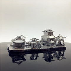 Puzzle Métallique 3D Jardins Chinois Classiques de Suzhou™ chez andunian