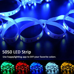 Lumières LED Music Sync Andunian Bande Lumineuse Multicolore Synchro Musique Micro