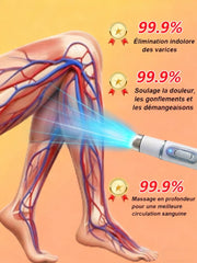 Pointeur laser portable pour le soin des jambes