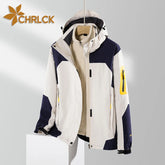 Veste de randonnée 3-en-1 CHRLCK – Imperméable et coupe-vent