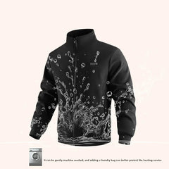 Veste chauffante unisexe en polaire – 8 zones de chauffe