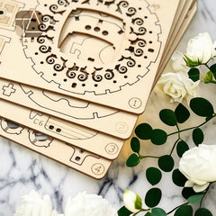 Jouet en Bois DIY 3D Un Casse-Tête Éducatif et Décoratif™ chez Andunian