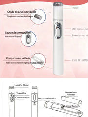 Pointeur laser portable pour le soin des jambes