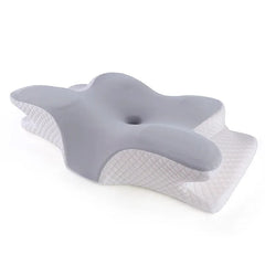 Oreiller cervical en mousse à mémoire de forme, oreiller orthopédique ergonomique, soutien du cou, Contour pour les dormeurs latéraux du dos et du ventre