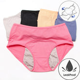 Culotte menstruelle coton taille haute anti-fuite – Grande taille jusqu'à 6XL