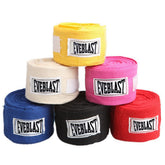 Lot de 2 bandes de boxe coton 3 m – Bandages Muay Thai et Taekwondo