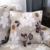 Lot de 2 housses de coussin 45x45 cm assorties canapé et literie