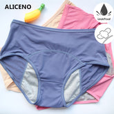 Culotte menstruelle grande taille L-5XL taille haute – Anti-fuite respirante