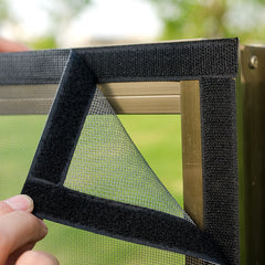 Moustiquaire fenêtre invisible lavable et personnalisable