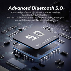 Écouteurs Bluetooth TWS sport imperméables avec micro et contrôle tactile