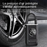 Car Air Pump Portable Mini Self Propelled Electric Tire Pump Air Pump Handheld Wireless Digital Display Charging Pump