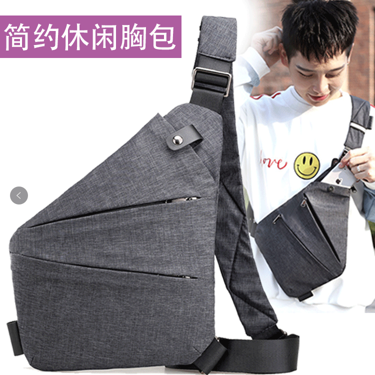 Sac Bandoulière Homme Nylon – Grande Capacité, Léger