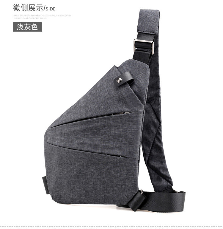 Sac Bandoulière Homme Nylon – Grande Capacité, Léger