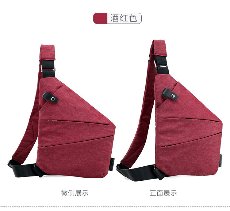 Sac Bandoulière Homme Nylon – Grande Capacité, Léger
