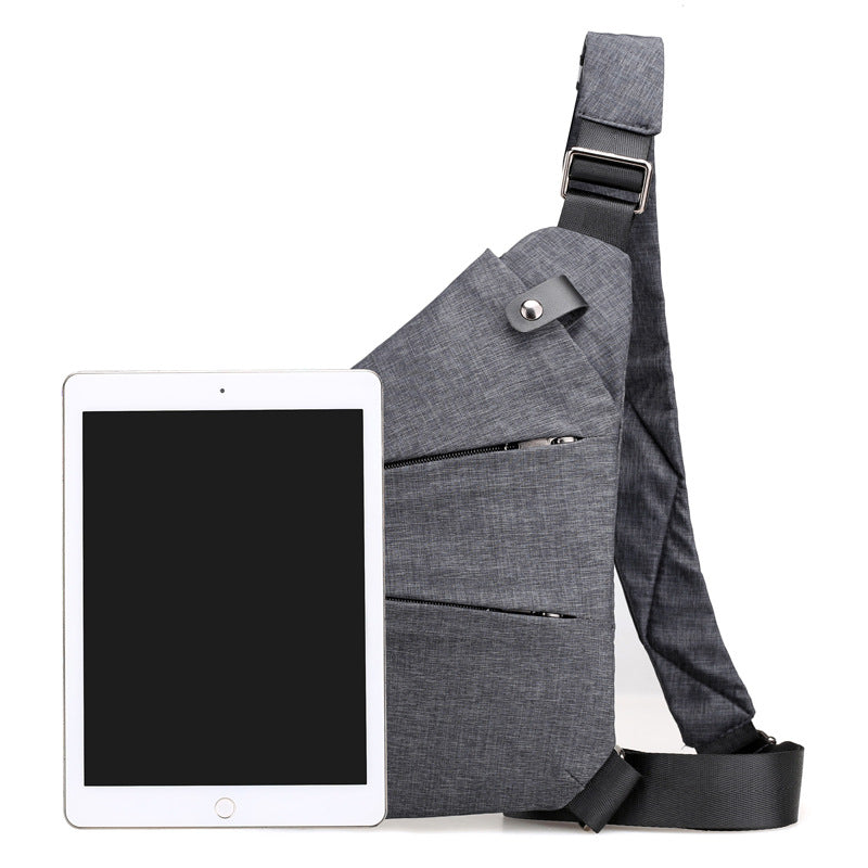 Sac Bandoulière Homme Nylon – Grande Capacité, Léger