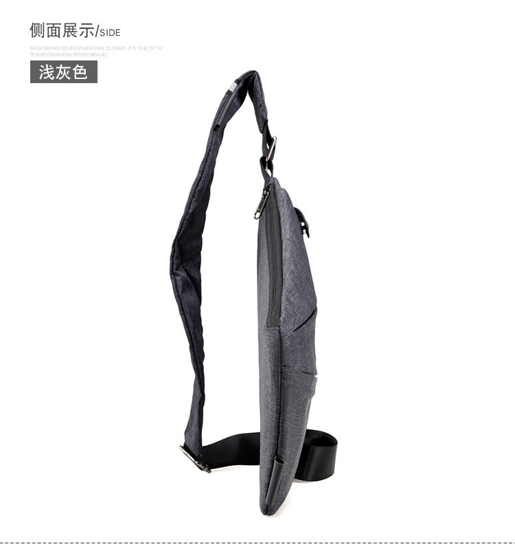 Sac Bandoulière Homme Nylon – Grande Capacité, Léger