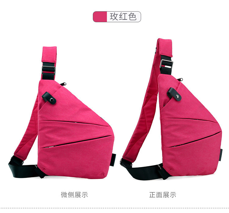 Sac Bandoulière Homme Nylon – Grande Capacité, Léger