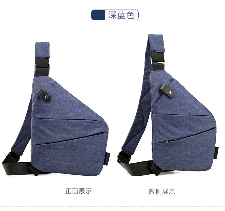 Sac Bandoulière Homme Nylon – Grande Capacité, Léger