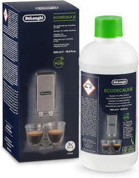 EcoDecalk Détartrant DLSC500, 5 Doses de Décalcification, Accessoire de Maintenance pour Machine à Café, Ingrédients à Base de Plantes, Bouteille Avec 5 Doses, 500ml