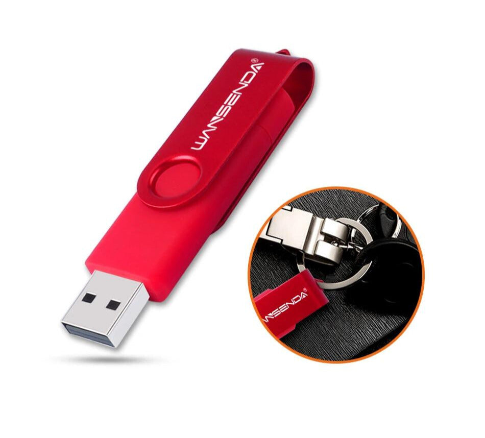 Clé USB Wansenda OTG 256 Go Stockage Rapide™ chez andunian.com