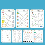 Children Montessori Toys Educational Math toys Drawing Tablet Pen Control Hand Training For Boy Girl Busyboard