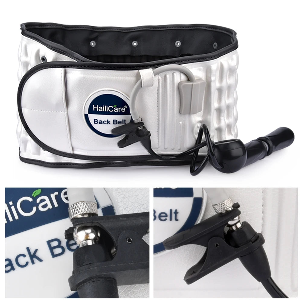 Ceinture Lombaire Gonflable - Décompression Traction Dos