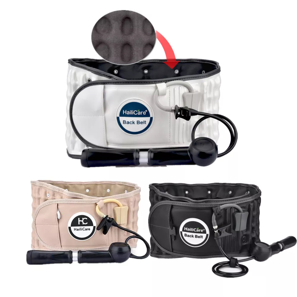 Ceinture Lombaire Gonflable - Décompression Traction Dos