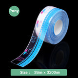 Acrylic Bathroom Kitchen Sealing Strip Home Decor Waterproof Wall Stickers Shower Sink Bath Adhesive PVC Tape Seams Gap sticker