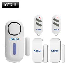 KERUI Wireless Independent Door Magnetic Alarm System 120dB Door Security Alarm Window Door Opening Sensors with Remote Control