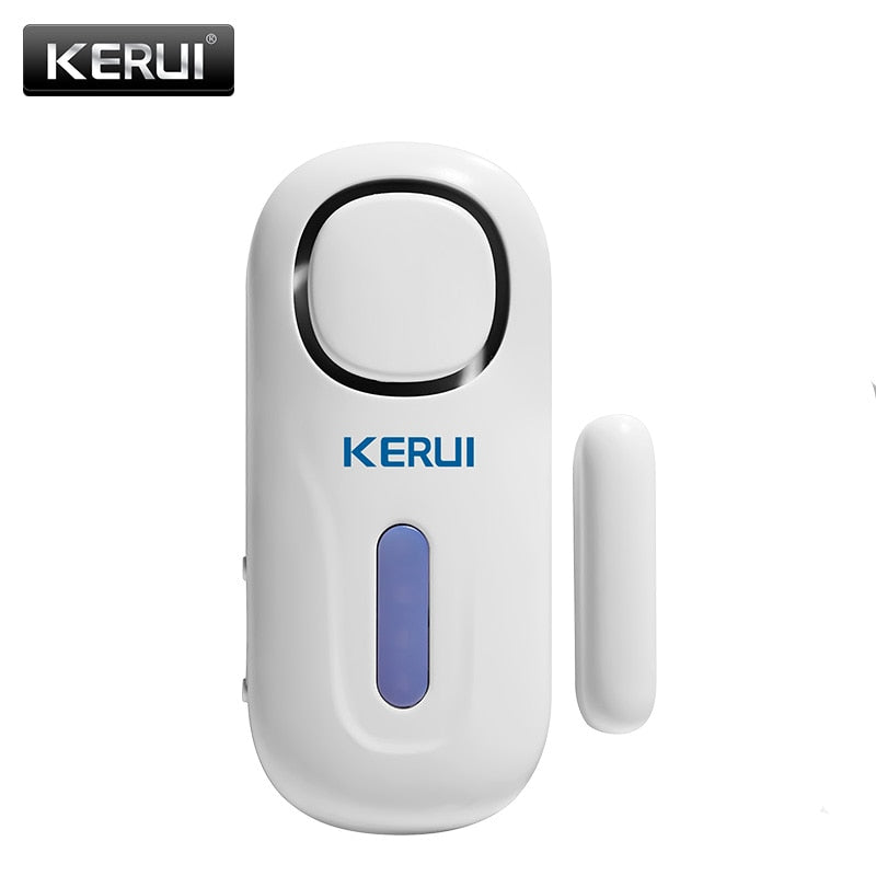KERUI Wireless Independent Door Magnetic Alarm System 120dB Door Security Alarm Window Door Opening Sensors with Remote Control