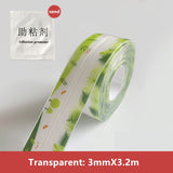 Acrylic Bathroom Kitchen Sealing Strip Home Decor Waterproof Wall Stickers Shower Sink Bath Adhesive PVC Tape Seams Gap sticker