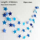 1st Happy Birthday Blue Silver Balloons Foil Number Balloons Banner First Baby Boy Party Decorations My 1 One Year Supplies