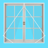 60-100 Customize window screening Mosquito nets for window With zipper Mosquito screens Curtain Door and window screen