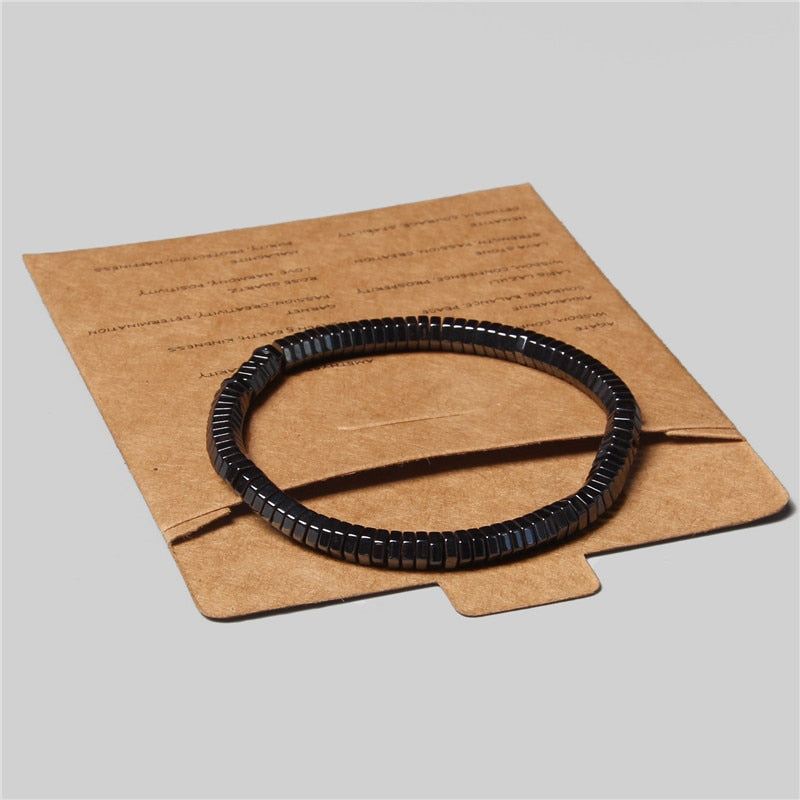 Bracelet Hématite Œil de Tigre - Pierre Naturelle Couple