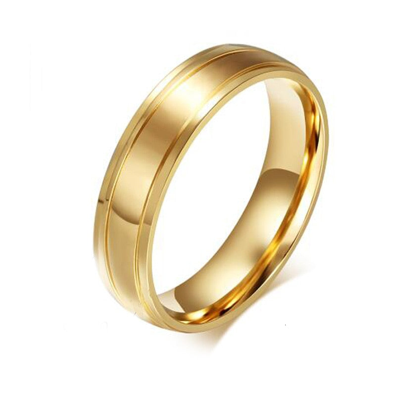 Personalized Name Promised Wedding Rings for Lover Couple Men Women Stainless Steel Engagement Party Gifts