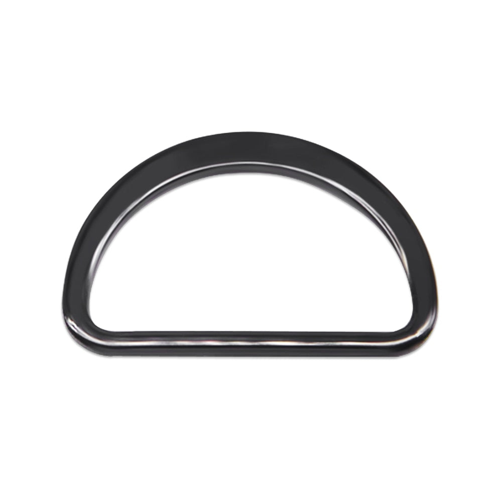 20pcs/lot 15mm/20mm/25mm/30mm/40mm silver black bronze gold  type D ring Connection alloy metal shoes bags Buckles DIY Accessory