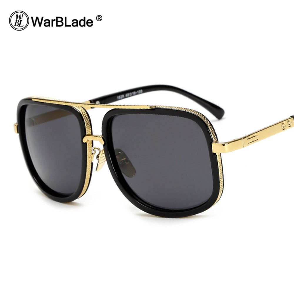 WarBLade Oversize Square Sunglasses Men Women Sun Glasses Male Driving Superstar Luxury Brand Designer oculos de sol feminino