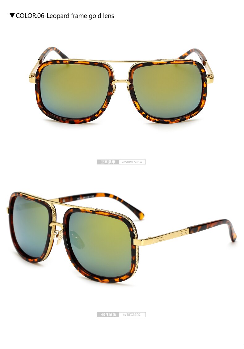 WarBLade Oversize Square Sunglasses Men Women Sun Glasses Male Driving Superstar Luxury Brand Designer oculos de sol feminino