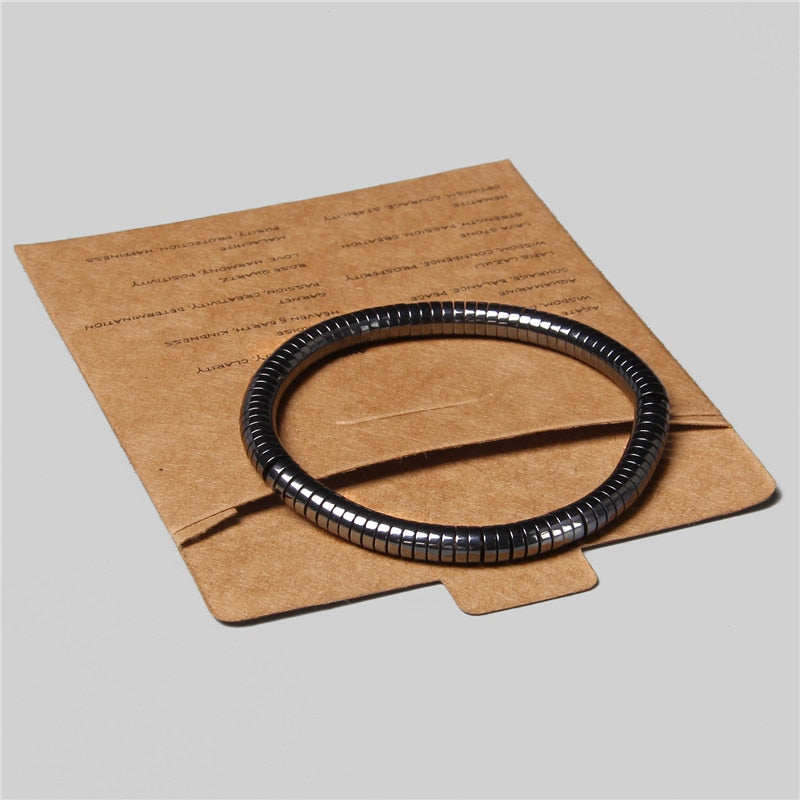 Men Bracelet 8mm Natural Hematite Tiger Eye Bead Classic Pack Healing Stone Bracelets For Couple New Year Gift Pulsera de hombre