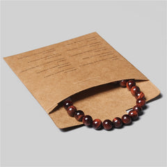 Men Bracelet 8mm Natural Hematite Tiger Eye Bead Classic Pack Healing Stone Bracelets For Couple New Year Gift Pulsera de hombre