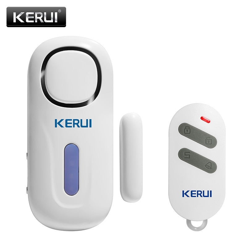 KERUI Wireless Independent Door Magnetic Alarm System 120dB Door Security Alarm Window Door Opening Sensors with Remote Control