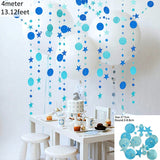 1st Happy Birthday Blue Silver Balloons Foil Number Balloons Banner First Baby Boy Party Decorations My 1 One Year Supplies