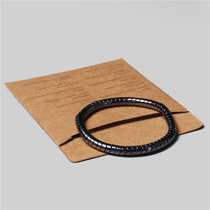 Bracelet Hématite Œil de Tigre - Pierre Naturelle Couple