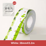 Acrylic Bathroom Kitchen Sealing Strip Home Decor Waterproof Wall Stickers Shower Sink Bath Adhesive PVC Tape Seams Gap sticker