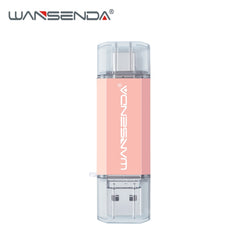 Wansenda OTG 3 in 1 USB Flash Drives USB3.0 &amp; Type-C &amp; Micro USB 512GB 256GB 128GB 64GB 32GB 16GB Pendrives Pen Drive Cle USB