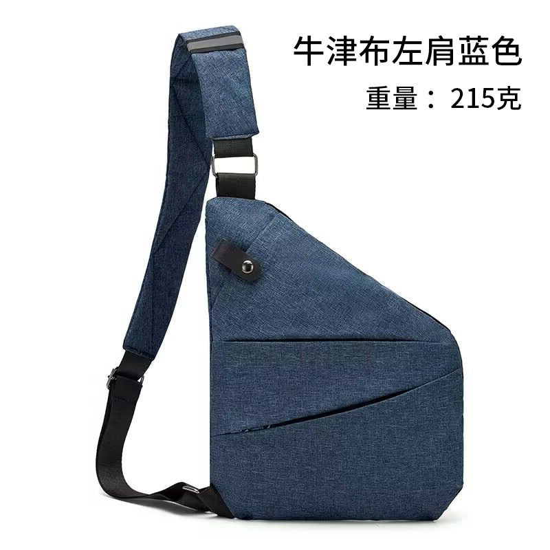 Sac Bandoulière Homme Nylon – Grande Capacité, Léger