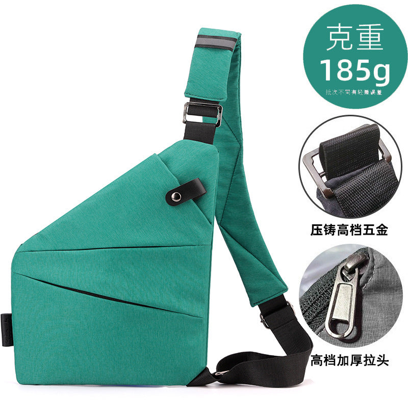 Sac Bandoulière Homme Nylon – Grande Capacité, Léger