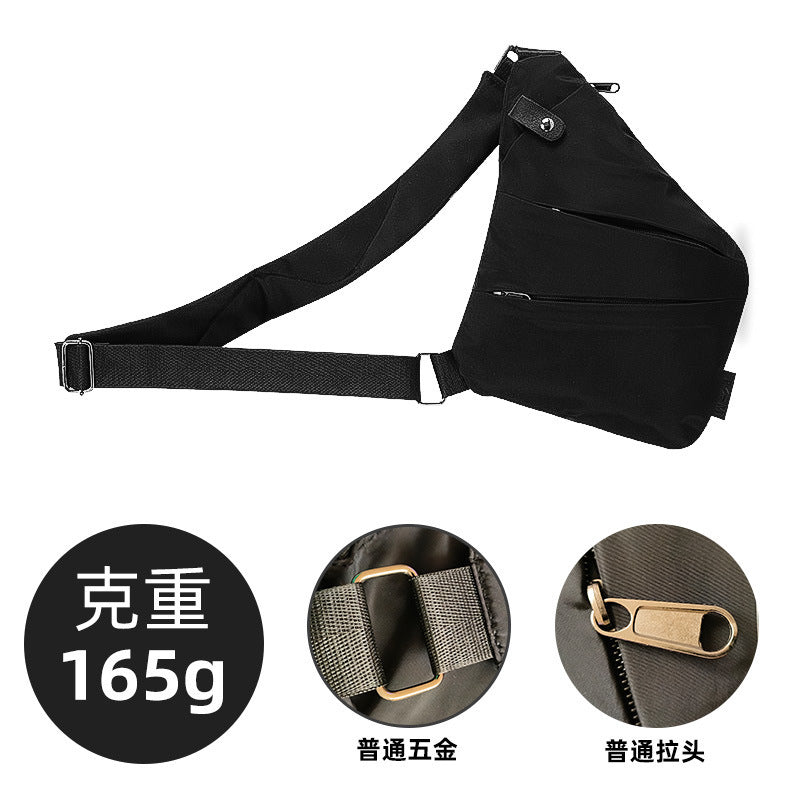 Sac Bandoulière Homme Nylon – Grande Capacité, Léger