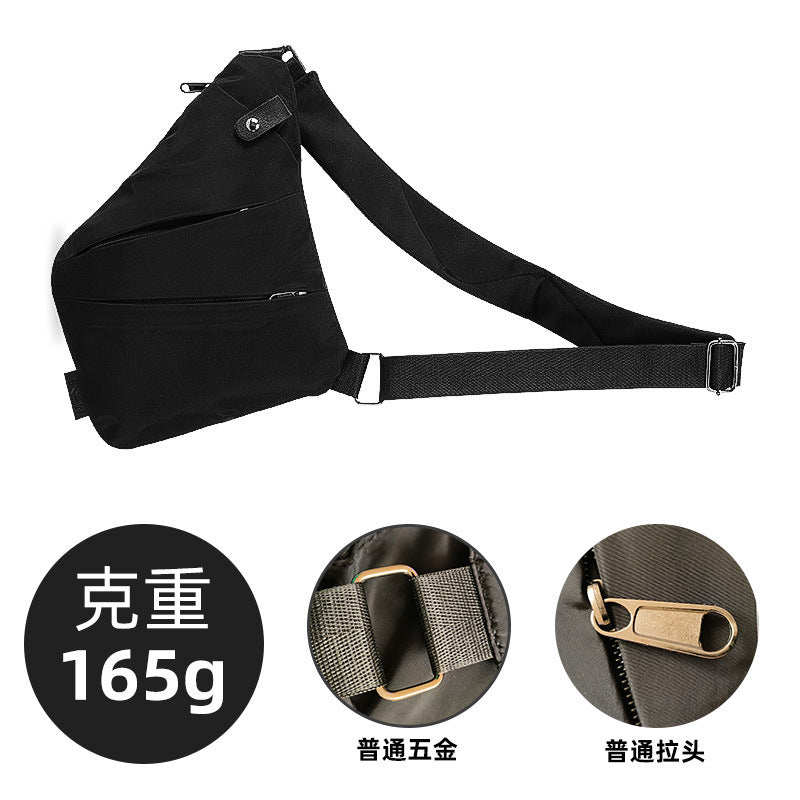 Sac Bandoulière Homme Nylon – Grande Capacité, Léger