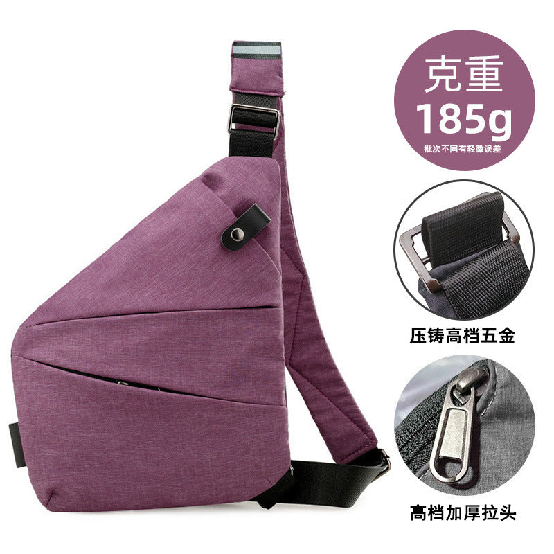 Sac Bandoulière Homme Nylon – Grande Capacité, Léger